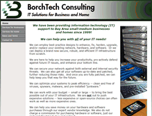 Tablet Screenshot of borchtech.com